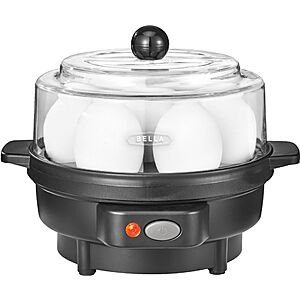 Bella Small Appliances: Egg Cooker $10, Electric Grill & Panini Maker $10, Mini Chopper $15, Electric Glass Kettle $18 & More + Free Shipping
