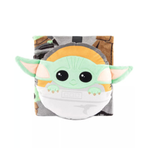 2-Piece Disney Pillow & Blanket Nogginz Set (Star Wars Baby Yoda, Frozen II, Princess, Avengers Black Panther) $15 + Free Store Pickup at Macy's or F/S on Orders $25+