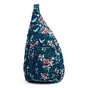 Vera Bradley Recycled Cotton Sling Backpack (2 Colors) & More $32.50 + Free Shipping