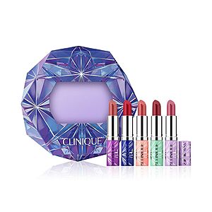 Clinique Makeup Sets: 5-Piece Plenty of Pop Lipstick Set $21.25, 4-Piece Eyeliner & Mascara Set $23.80 & More + Free Store Pickup at Macy's or F/S on Orders $25+