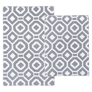 2-Pack The Big One Printed or Solid Bath Rugs (17"x24" & 20"x32", Various Colors) $12.74 & More + Free Store Pickup at Kohl's or F/S on Orders $25+