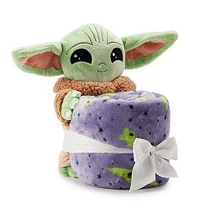The Big One Kids' Plush Buddy & Throw Blanket Sets (Disney, Marvel, Star Wars & More) $12.74 + Free Store Pickup at Kohl's or FS on $25+