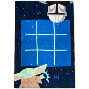 Hasbro Game Blankets (Star Wars TicTacToe, Connect 4, Candyland, Twister, Chutes & Ladders) $14 + Free Store Pickup at Macys or F/S on orders $25+