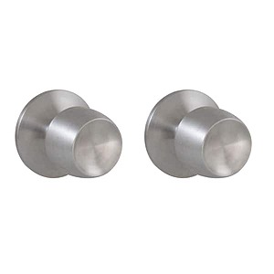 **Today Only** 2-Pack Defiant Brandywine Stainless Steel Door Knobs (Hall/Closet) $7 + Free Shipping