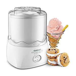 1.5-Quart Cuisinart Automatic Frozen Yogurt-Ice Cream & Sorbet Maker $28.80 + F/S w/ Walmart+ or on Orders $35+