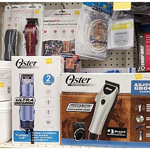YMMV! Hot deal, in-store Tractor Supply Oster / Wahl pro series clippers on clearance - Oster A5 $141.99 Now $34.99 & Others