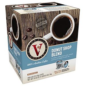200-Count Victor Allen® Donut Shop Or French Roast K-Cups for $49.99