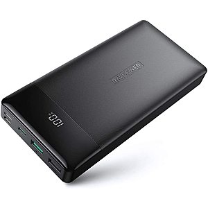 RAVPower 20000mAh PD-18W QC 3.0 18W Apple Lightning FAST CHARGER and Nintendo Switch $29.99 3 input 3 output Power Bank Portable Charger