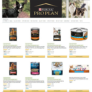 Select Amazon Accounts: Select Purina Pro Plan Dog & Cat Food 25% Off w/ Subscribe & Save $14