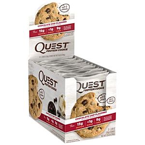 Quest Protein Cookies - 6x or 9x 12ct boxes - Vitamin Shoppe - $11-12/box