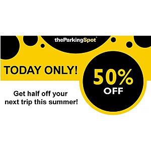 The Parking Spot - 50% off Summer Reservation - Airport Parking - Today Only (July 8th)