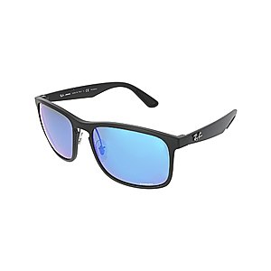 Rakuten - Ray-Ban Polarized Chromance RB4264-601SA1-58 Black Square Sunglasses  $130.68 w/ coupon