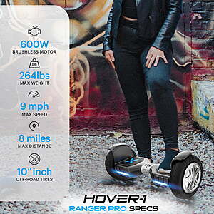 Hover-1 Ranger Pro Electric Self-Balancing Hoverboard for Teens $98