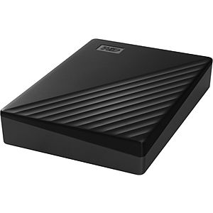 5TB WD My Passport External USB 3.2 Portable Hard Drive $101.99 + Free S/H + 2.5% Slickdeals Cashback - w/ Chromebook perks coupon; all others: YMMV