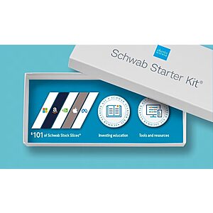 Schwab Starter Kit - New Investor Sign-up Bonus $101