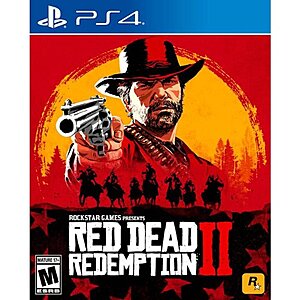 Red Dead Redemption 2 Standard Edition PlayStation 4, PlayStation 5 47890 - $19.99