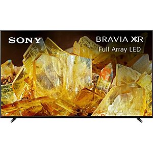Sony - 65" Class BRAVIA XR X90L Full Array LED 4K HDR Google TV - Best Buy or Amazon $1200