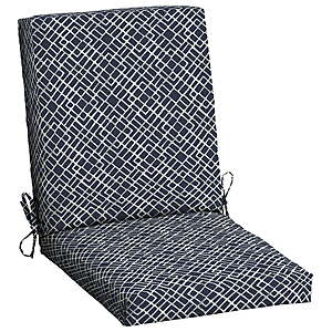 Mainstays 43" x 20" Navy Blue Outdoor Chair Cushion, 1 Piece $9.97