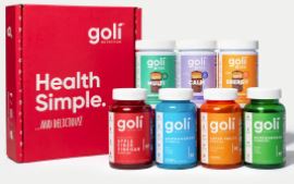 GOLI Nutrition 42% off + Free Ship + 6% Cash Back