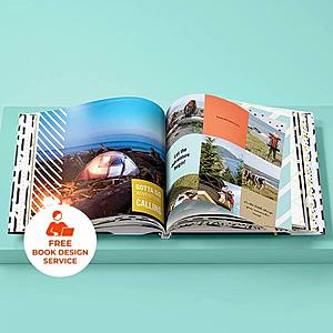 Shutterfly New Customers: 110-Page 8" x 8" Hardcover Photo Book $8 Shipped
