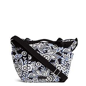 Vera Bradley Outlet Extra 30% Off: Hadley On the Go Satchel (Snow Lotus) $15.40 & More + Free S/H $35+