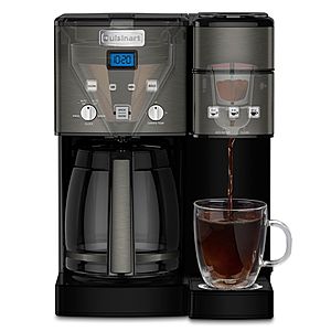 Cuisinart SS-15 Combo Coffee Maker (Black Stainless) $87.45 + 6% SD Cashback + Free Shipping