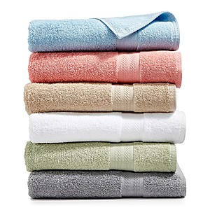 Sunham Soft Spun Cotton Towels: Bath $3, Washcloth $3, Hand $2 + $10 Slickdeals Cashback on orders over $25 + Free Store Pickup at Macys