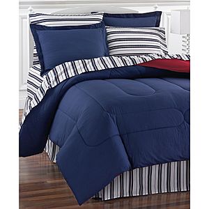 8-Piece Reversible Comforter Bedding Sets (Various) $30 + $10 SD Cashback + Free S&H