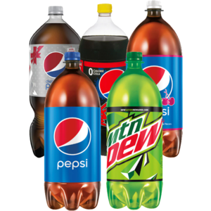 2-Liter Pepsi Soda (Reg, Diet, Cherry, Max, Mountain Dew, More) 5 for $4.50 + Free Pickup w/ $10+ Orders