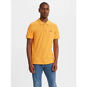 Levi's Extra 50% Sale: Men's Graphic Crewneck Sweatshirt $12.49, Men's Housemark Polo Shirt (kumquat orange) $12.49, More + Free Shipping