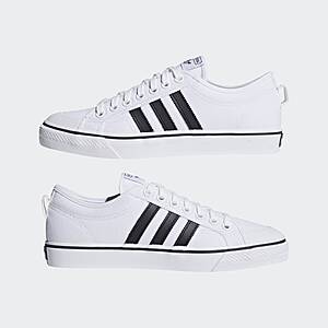 adidas Men's Originals Nizza Shoes (white/black) $26.64 + free shipping