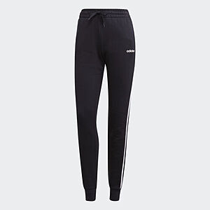 adidas Women's Essentials 3-Stripes Jogger Pants $13 + free shipping