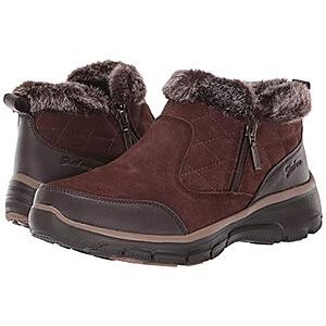 Skechers Women's Easy Going-Girl Crush Ankle Boot (Chocolate, limited sizes) $24 + Free S&H on $49+