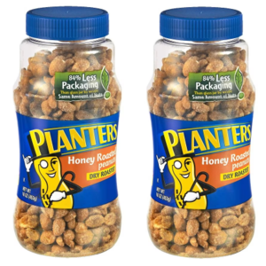 16-Oz Planters Peanuts (Various) 2 for $3.15 ($1.58 each) + Free Ship to store at Walgreens