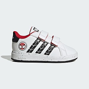 adidas Boys' or Girls' Infant and Toddler Grand Court Shoes (Marvel Spiderman or Bambi Thumper) $17.50 + Free Shipping