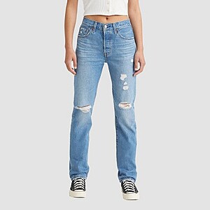 Levi's Women's 501 High-Rise Straight Jeans (various colors) $9.40 + Free shipping