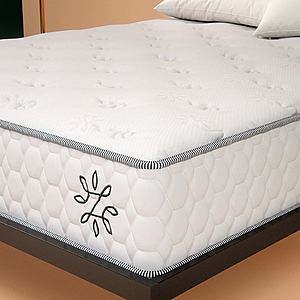 Zinus Cooling Pocketed iCoil Spring Mattresses: Queen from  $175 & More + Free Shipping