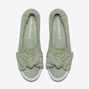 Converse Coupon: Additional 20% Off Sale Styles: Chuck Taylor Women's All Star Knot Brushed Twill Low Top $20, Girls' Fairy Dust Low Top $18.38, More