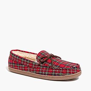 J Crew Factory: 60% Off Clearance + 20% Off + 15% Off: Tartan Plaid Moccasins $7.80 & More + Free S&H w/ Rewards
