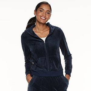 Kohls Cardholders: Women's Juicy Couture Graphic Velour Hoodie 3 for $28.42 ($9.47 each) + free shipping