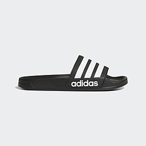 adidas Men's Adilette Cloudfoam Slide Sandals $9.10, Women's Adilette Aqua Slide Sandals $9.10, More + Free Shipping