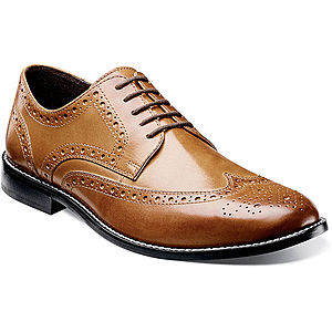 Nunn Bush Men's Leather Dress Shoes: Nelson Wingtip Oxford $20.39, Overland Cap Toe Oxford $21.59, Dixon Cap Toe Oxford $21.59, More + Free pickup at JCPenney on $25+