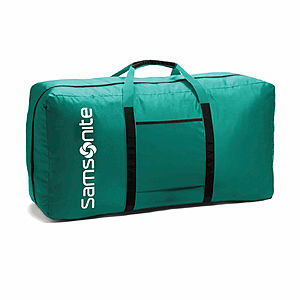 33" Samsonite Tote-A-Ton Duffle Bag (turquoise or purple) $15.29 + free shipping