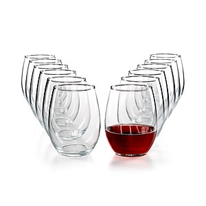 12-Pc Martha Stewart Essentials Glassware Sets: Wine or Tumblers + 6% SD Cashback $7.50 (PC Req'd) & More + Free Store Pickup