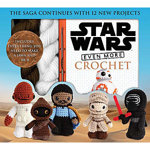 Star Wars Even More Crochet (Hardcover Book) $10 + Free S/H on $35+