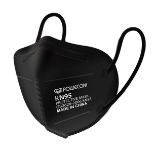 10-Pack Powecom KN95 FDA Authorized Respirator Ear Loop Masks (Black) $8.65 & More + Free S&H