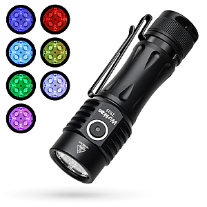 Wurkkos TS25 4000lm Flashlight With Multi Color Aux LEDs, Anduril 2.0 UI w/Batt $34.40, No Batt $30.39 $34.49