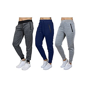 Select Prime Members: 3-Pack Rudolph Women's Loose Fitting Joggers (XL or 2XL) $12 + 3% SD Cashback + Free S/H