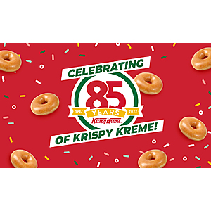 Krispy Kreme - BOGO Dozen for 85 cents on July 15th $0.85