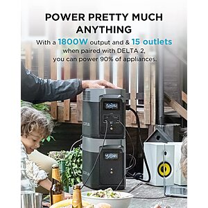 Amazon: Ecoflow Delta 2 + Delta 2 Extra battery $890.12